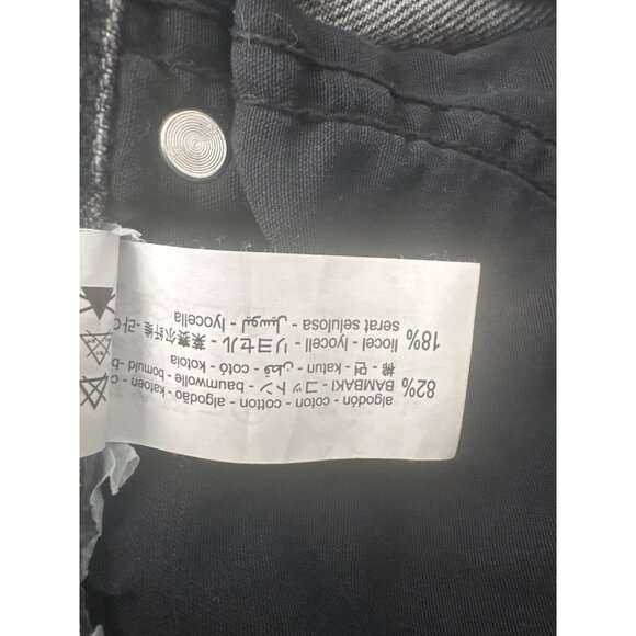 2/$30 ZARA Size 6 Grey High Rise Denim Jeans - Picture 14 of 15